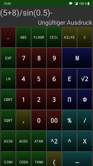 AdaptiveCalc Screenshot 2