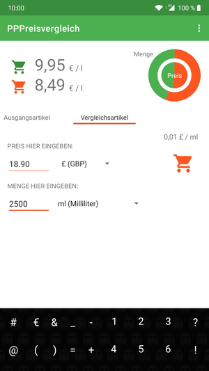 Preisvergleich Screenshot 1
