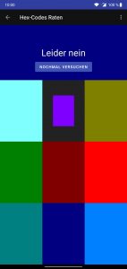 Addictive Colors Farbenspiel - HEX Codes raten